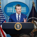 War Secretary Pete Hegseth
