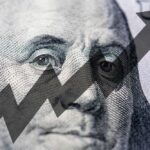 Electric Bills Surge: Hidden Inflation Threat Close-up of a hundred-dollar bill with an upward trend graphic overlay