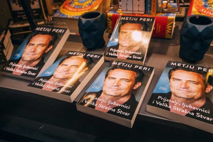 20,November,2023,,Belgrade,,Serbia:,Matthew,Perry,Book,At,The Matthew Perry